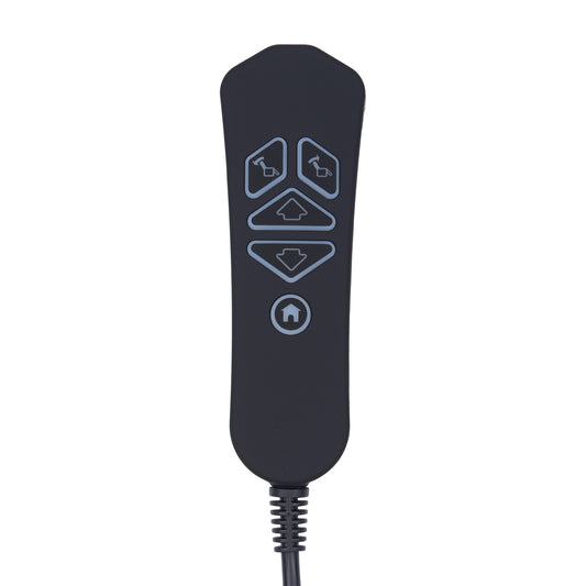SMT-H50203 5-Button 5-Pin Remote Controller for Power Recliner with USB Type C & Backlit