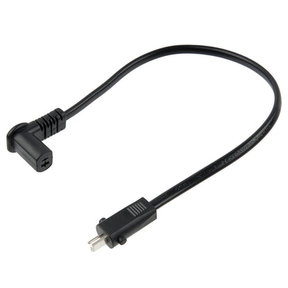 2-Pin Male to 90° 2-Pin Female Conversion Cable for Motion Furniture