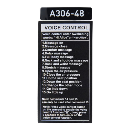 Replacement Remote Controller for iRest SL-A306-48 Massage Chair
