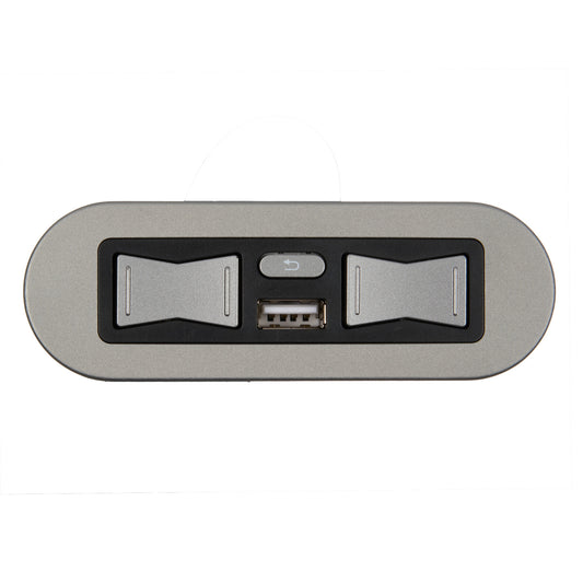 eMoMo HX90HULA 5 Button Switch for Power Recliner with Two Plugs & USB port