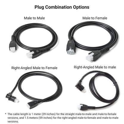 6 Pin Lifting Desk Motor to Control Box Connection Cable