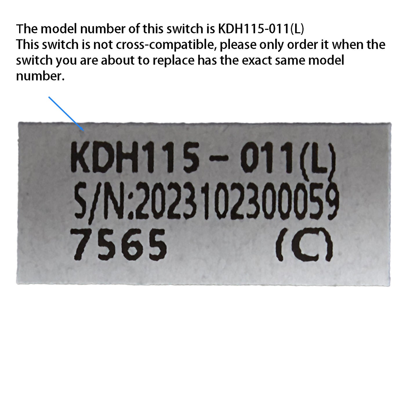 KDH115-011(L) 4-Button Switch for Power Recliner or Lift Chair with USB