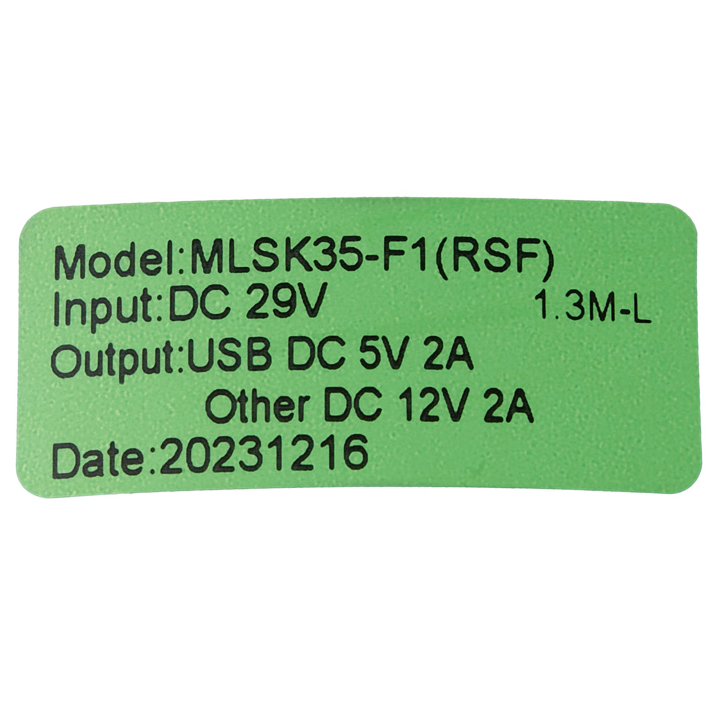 MLSK35-F1(RSF) Five Button Switch with USB & Dual 5 Pin Plugs for Recliner or Lift Chair