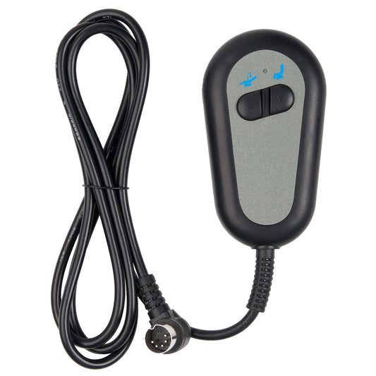 2-Button Remote Controller with Right-Angled (90°) 5-Pin Plug for Power Recliner and Lift Chair