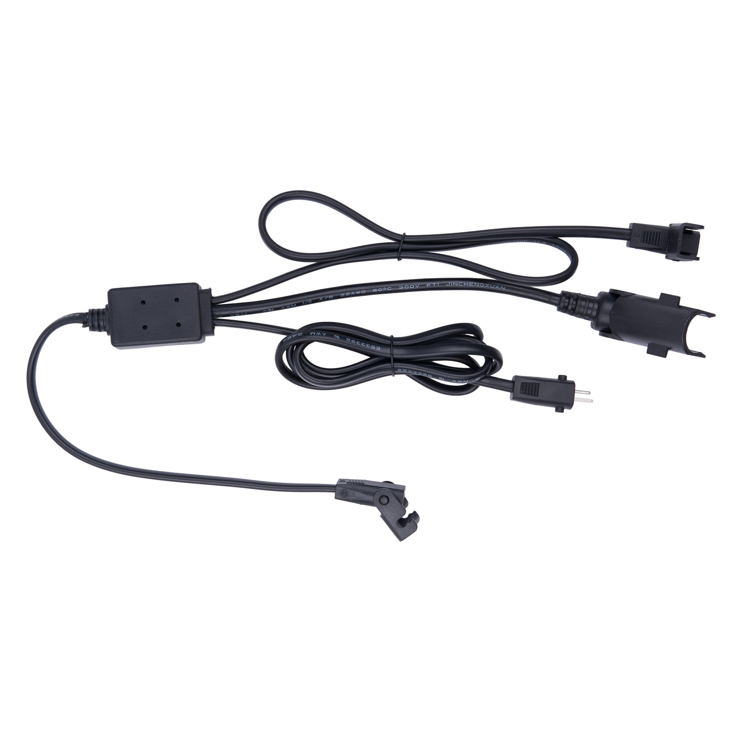 2-Pin Female to 2-Pin Male 2-Pin Female & 5-Pin Female 3-Way Splitter Wire Harness 