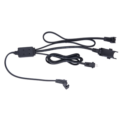 2-Pin Female to 2-Pin Male 2-Pin Female & 5-Pin Female 3-Way Splitter Wire Harness 