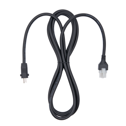 2-Pin Male to 3-Pin Male DC Power Cable for Standing Desk, Compatible with Ikea Bekant and Knoll