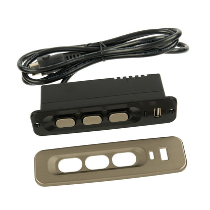 DL-SK-183-06 Six Button 8-Pin Switch with Type C & USB