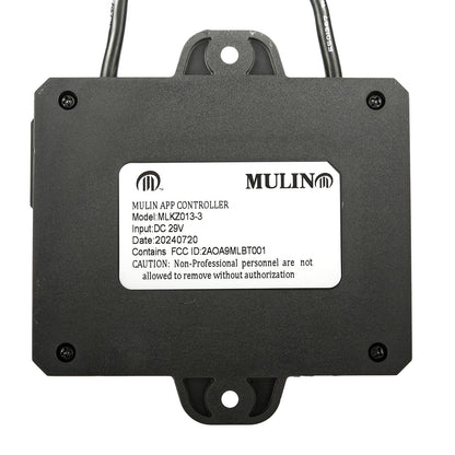 Mulin MLKZ013-3 App Controller Junction Box Control Box