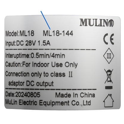 MULIN ML18-144 Linear Actuator for Recliner/Lift Chair