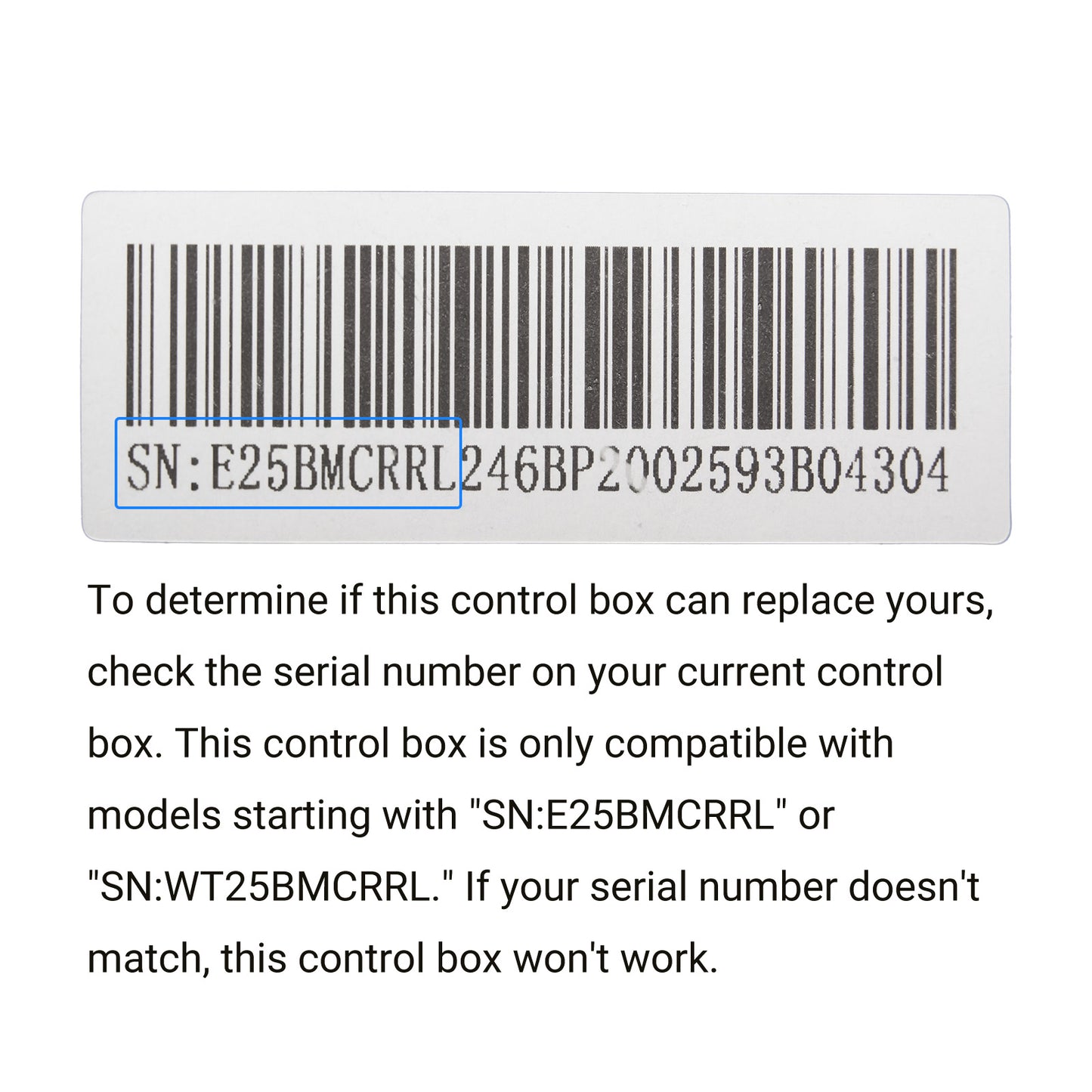 eMoMo HX25BMCRRL-2 Junction Box Control Box