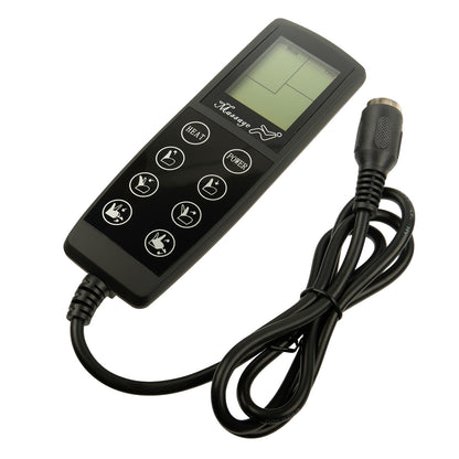 8-Button 5-Pin Remote Controller for 3-Motor Power Lift Chair with LCD Screen and Touch Buttons