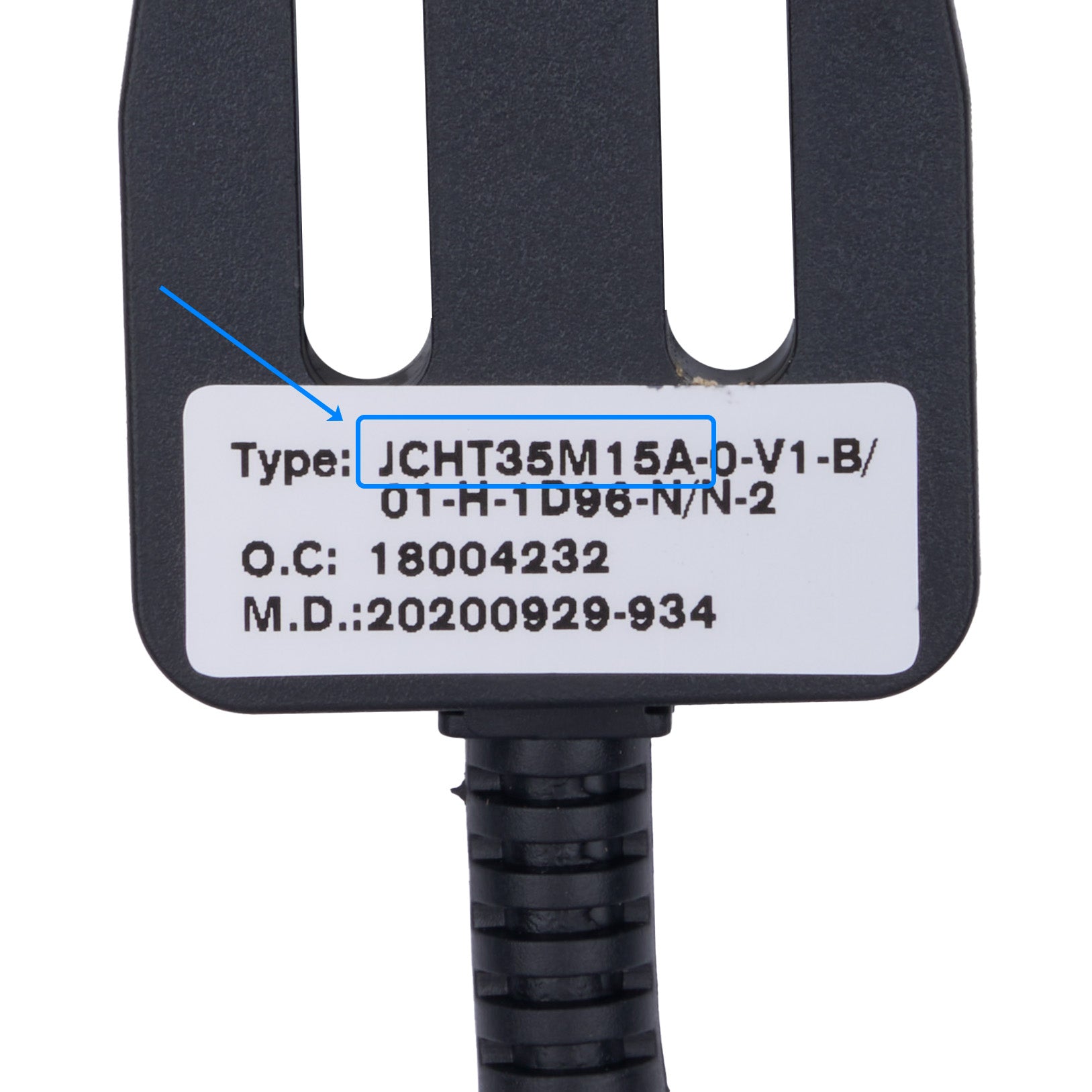 Tag of JCHT35M15A Control Switch 