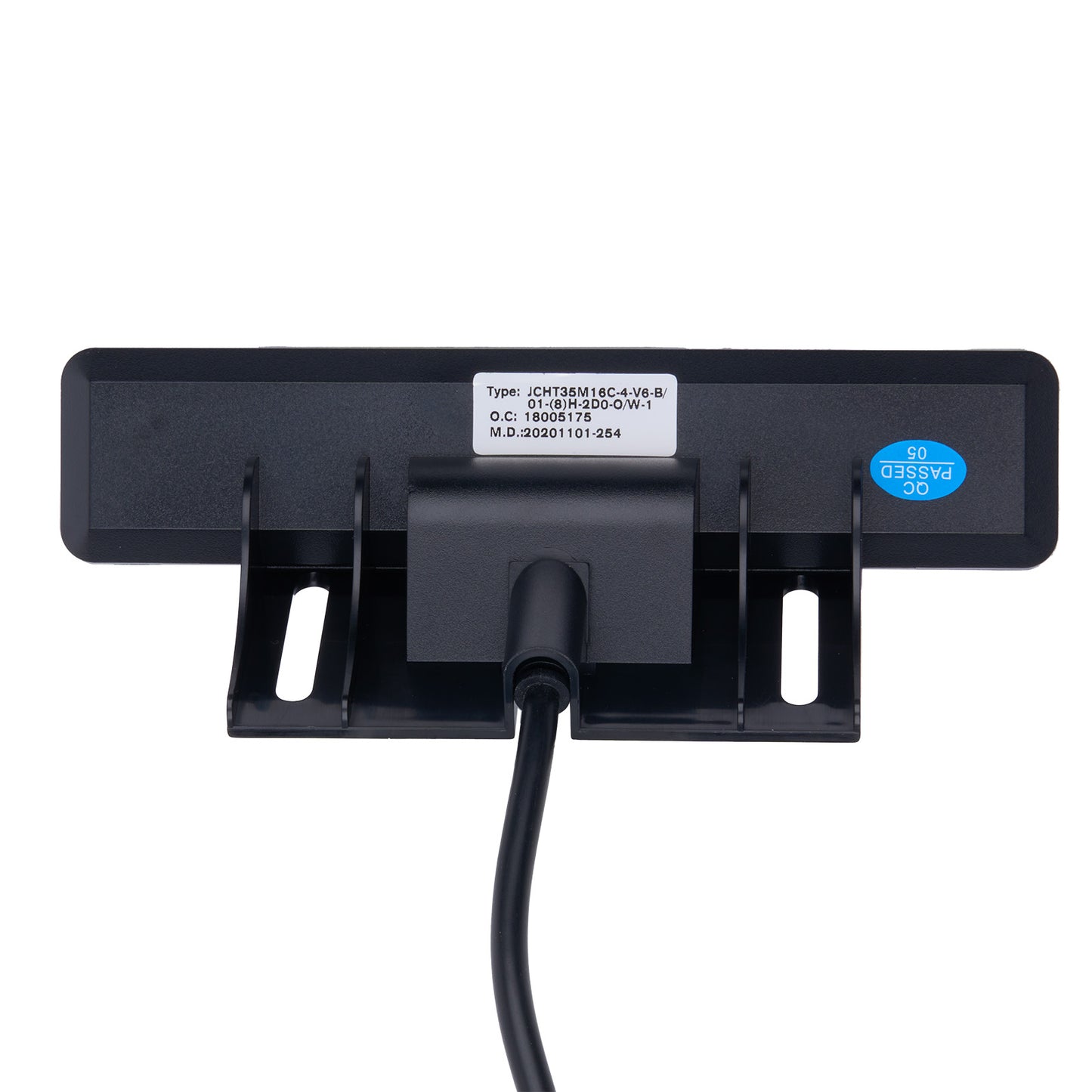 Bottom view of JCHT35M16C Control Switch for Adjustable Desk Standing Desk