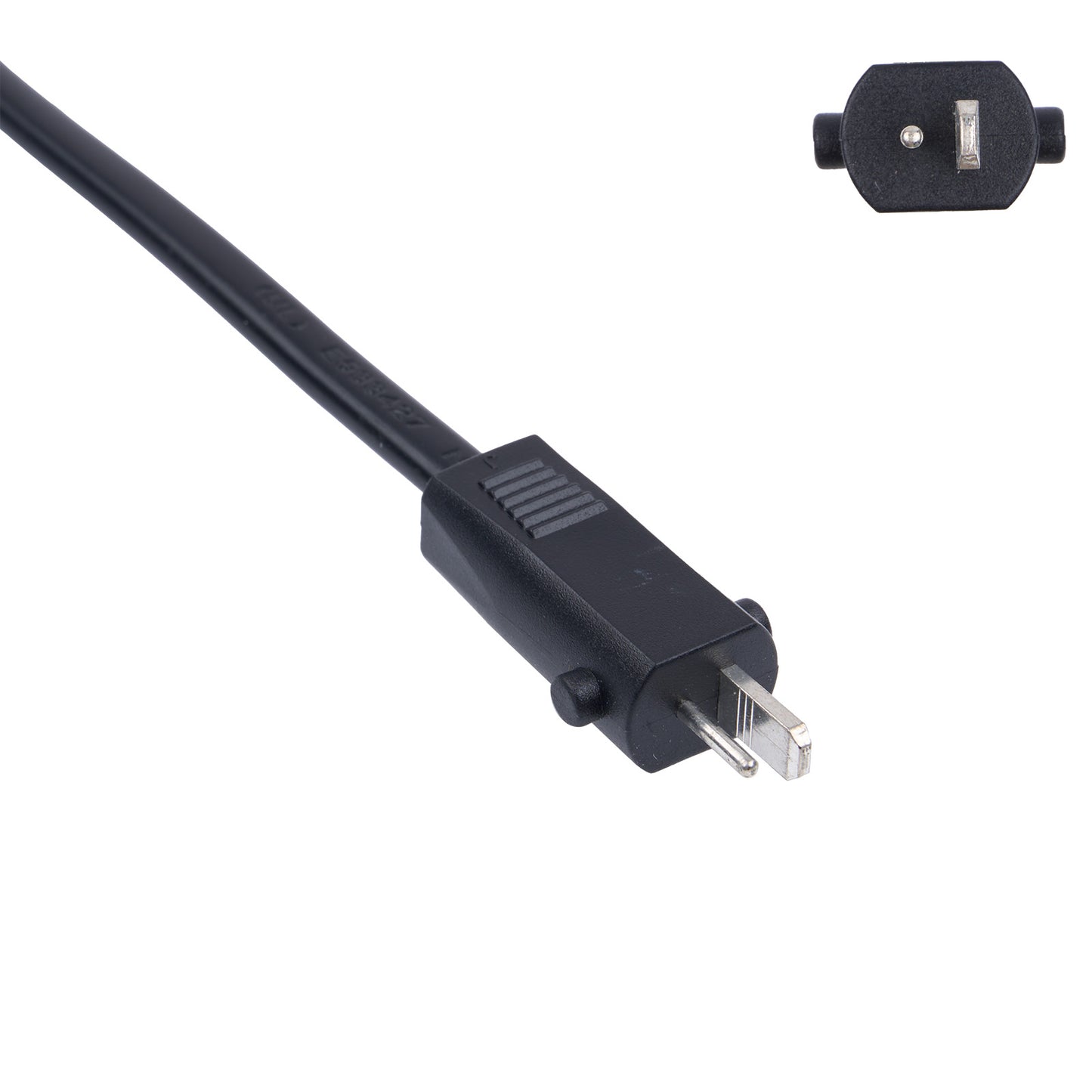 2-Pin Male to Cut-off Circle Shape 2-Pin Female Conversion Cable - 30cm/11.8inch for OP1400KS and OP1000KS