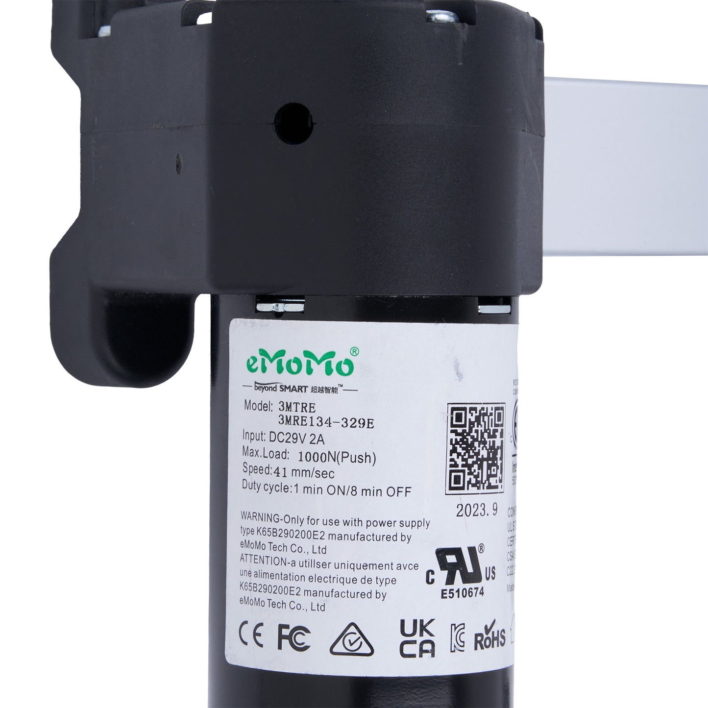 eMoMo 3MTRE 3MRE134-329E Linear Actuator for Recliner/Lift Chair