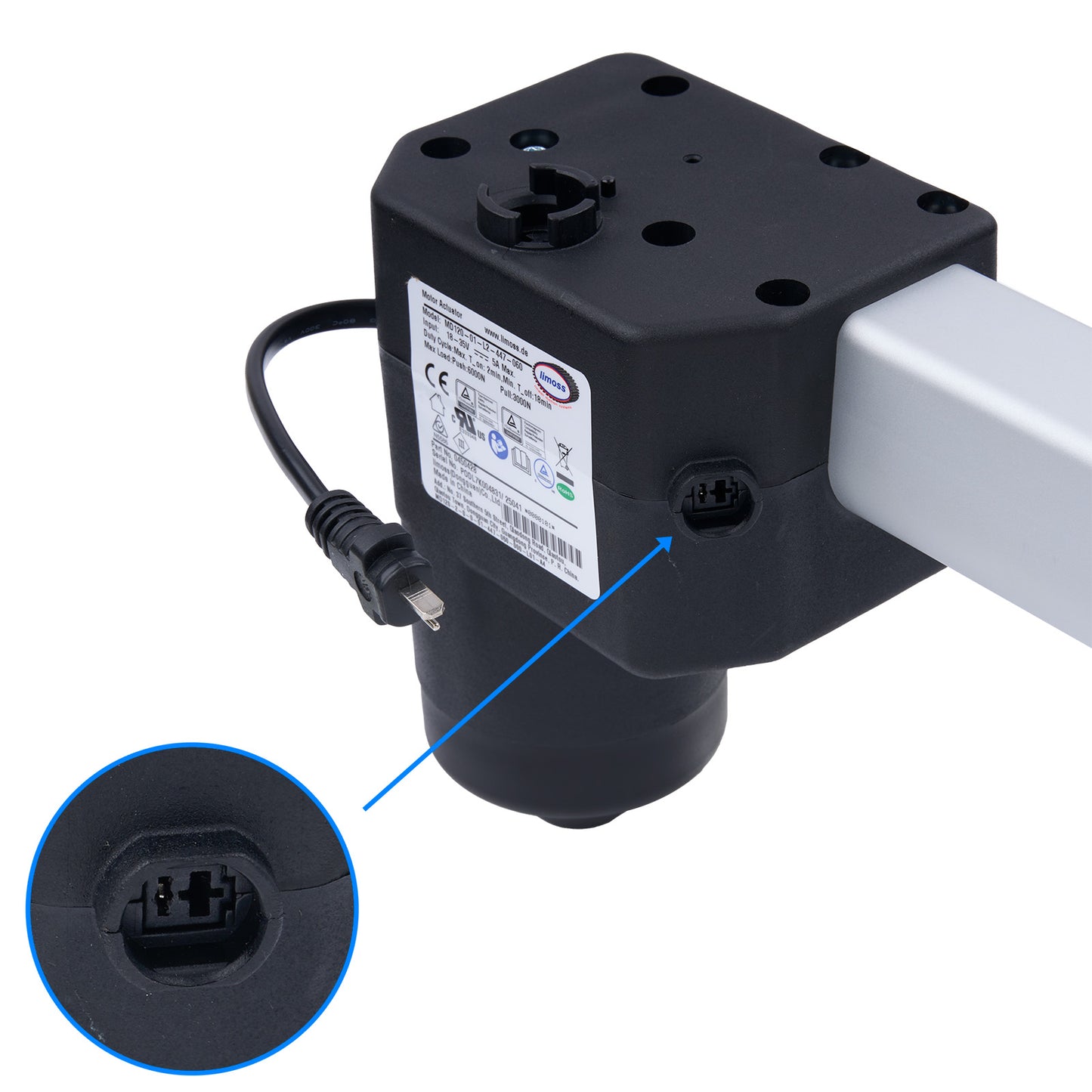 Limoss 450428 Linear Actuator MD120-01-L2-447-060