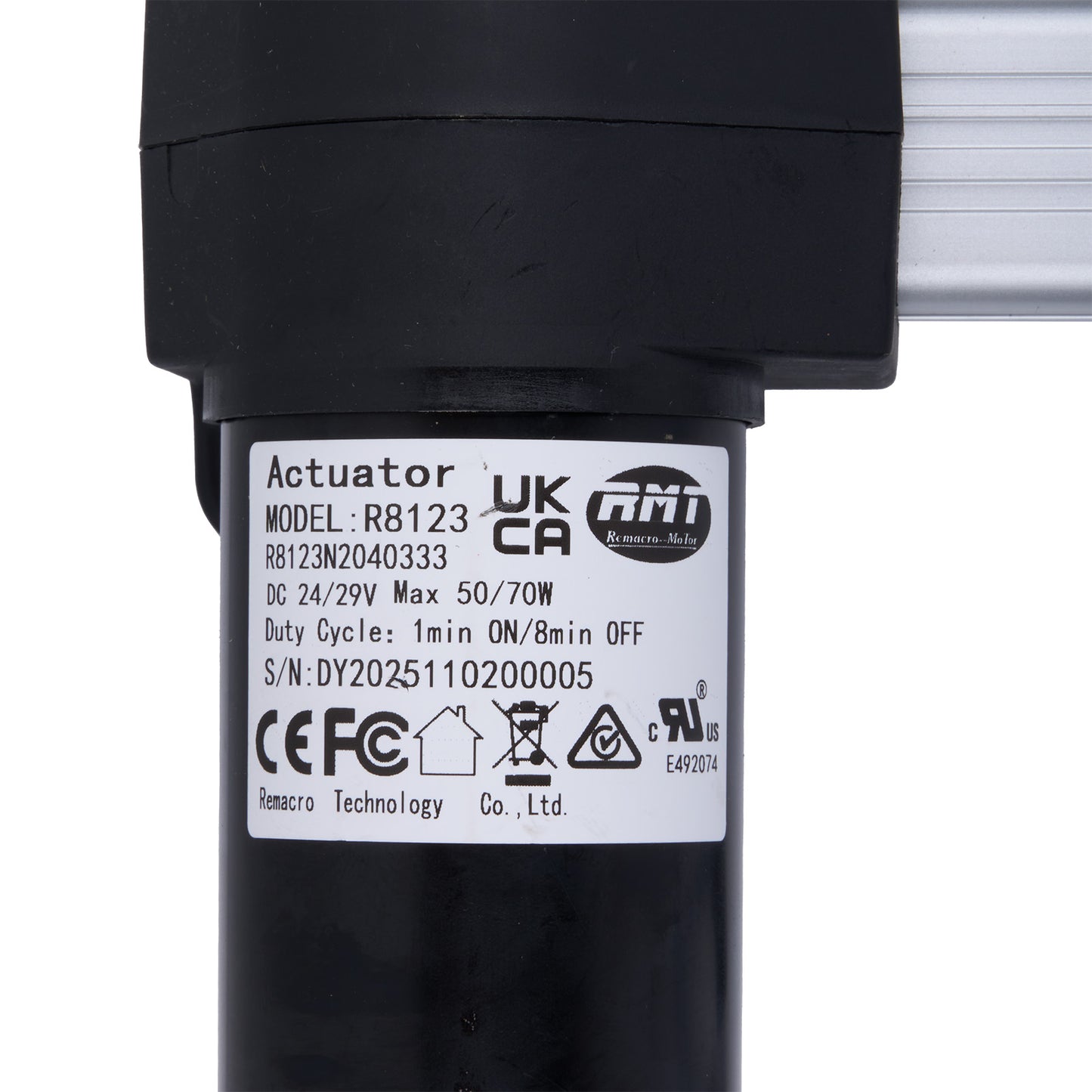 RMT R8123N2040333 Linear Actuator for Recliner/Lift Chair with Triple Plug