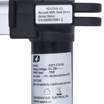KAIDI KDYJT018-213 Linear Actuator for Recliner/Lift Chair