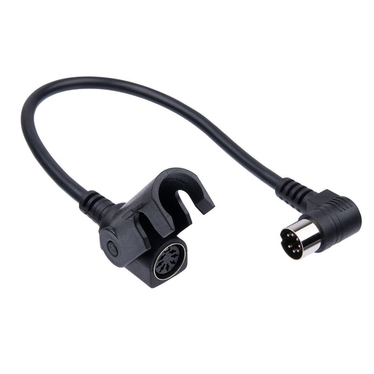 Right-Angle 7-Pin Plug Adapter for Power Recliner Lift Chair (7 Pin Female to 90° 7 Pin Male) - 30cm
