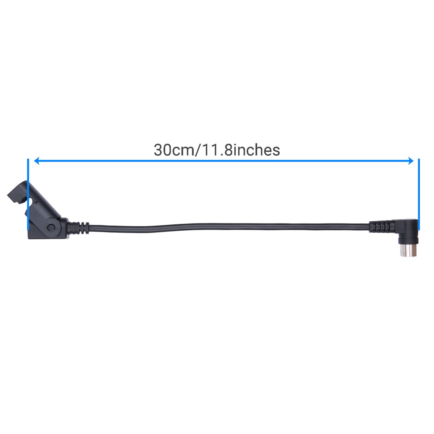 Right-Angle 7-Pin Plug Adapter for Power Recliner Lift Chair (7 Pin Female to 90° 7 Pin Male) - 30cm