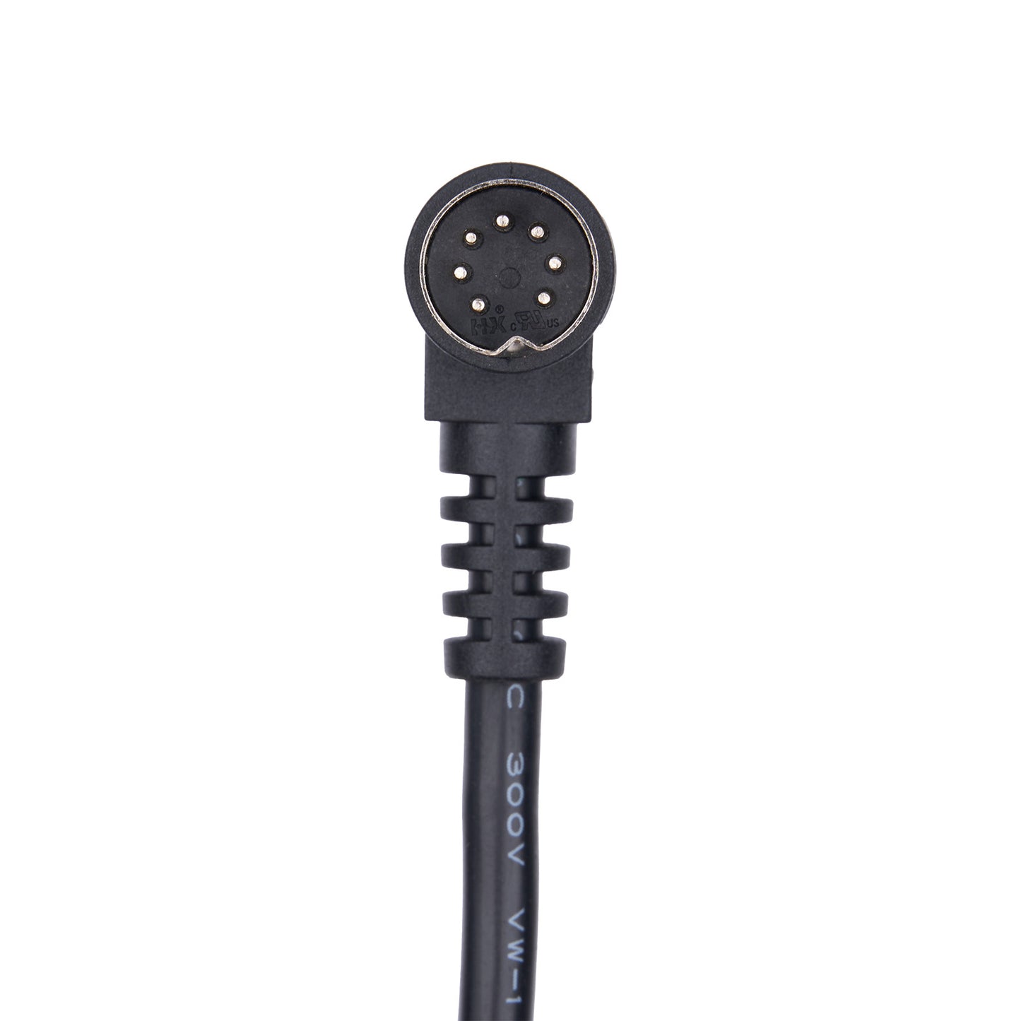 Right-Angle 7-Pin Plug Adapter for Power Recliner Lift Chair (7 Pin Female to 90° 7 Pin Male) - 30cm