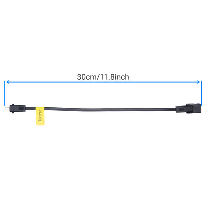 30cm Recliner Polarity Reverse Adapter Cable (2-Pin Male to Female)
