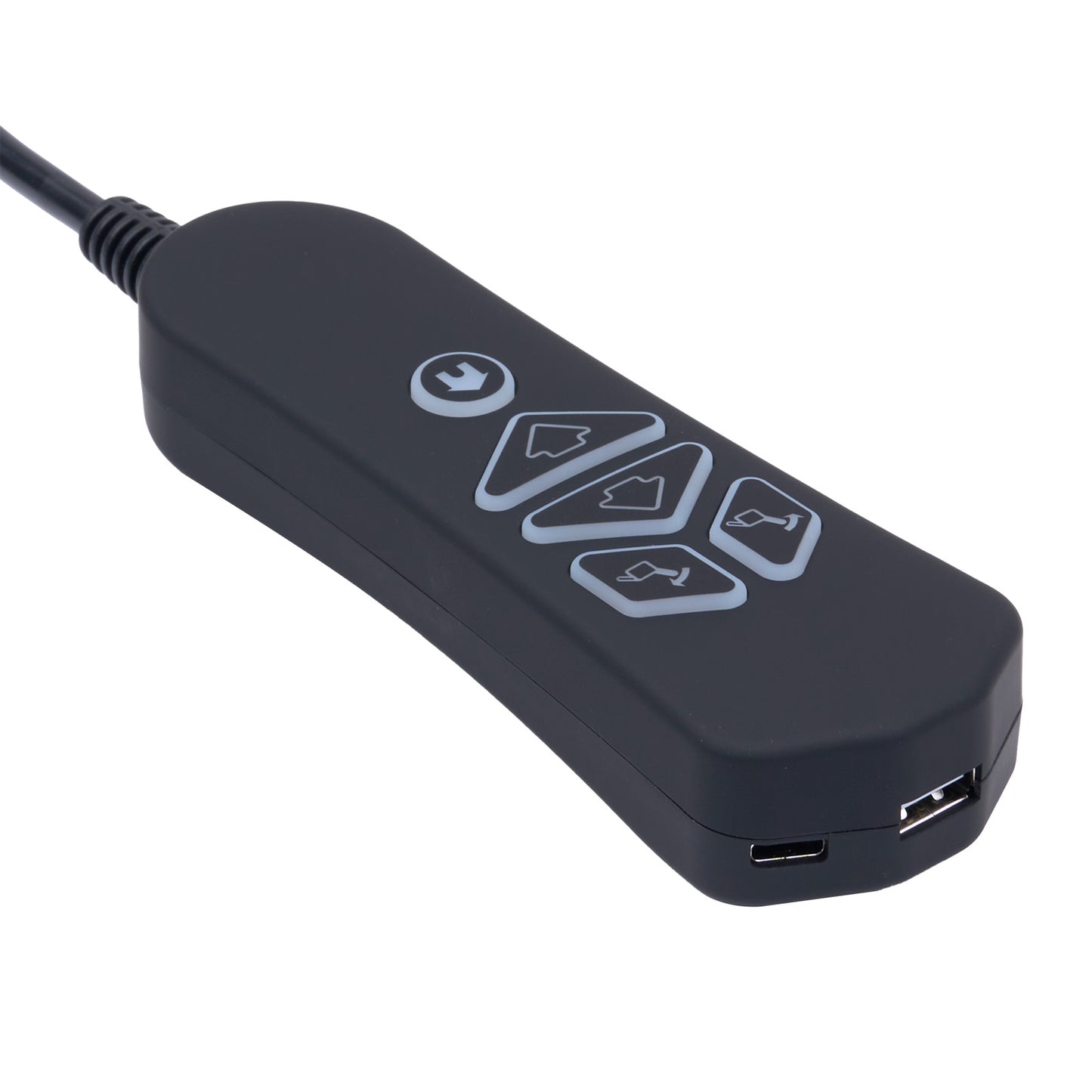 SMT-H50203 5-Button 5-Pin Remote Controller for Power Recliner with USB Type C & Backlit