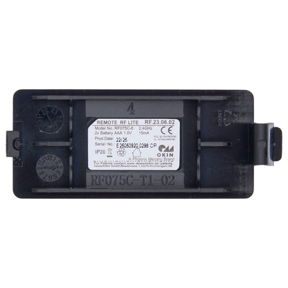 OKIN RF075D RF Lite Wireless Remote Controller + Receiver Control Box Kit for Adjustable Bed