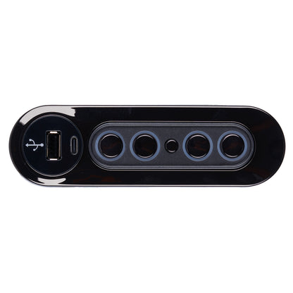 Mulin AC108-2MB-2UQ01 5-Button Switch for Power Recliner with 5-Pin Plug and USB & Type-C Ports