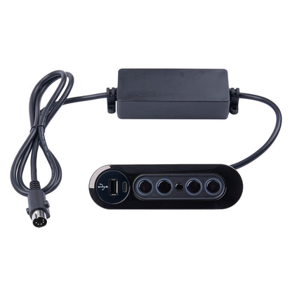 Mulin AC108-2MB-2UQ01 5-Button Switch for Power Recliner with 5-Pin Plug and USB & Type-C Ports