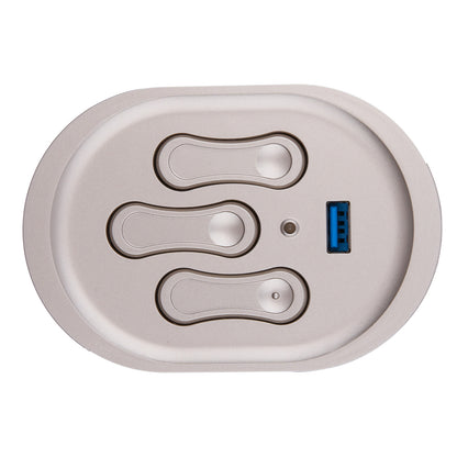 KDH241-002 6-Button Switch for Power Recliner or Lift Chair with 3 Plugs & USB