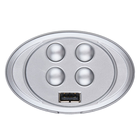 Raffel CTR UR2 25 Four Button Switch for Recliner with 2 Plugs & USB