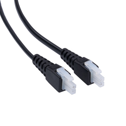 2 Pin Male to Male Power Cable for Lifting Desk & Adjustable Bases 6.6ft 199842 Compatible