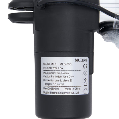 MULIN ML8-356 Linear Actuator for Recliner/Lift Chair