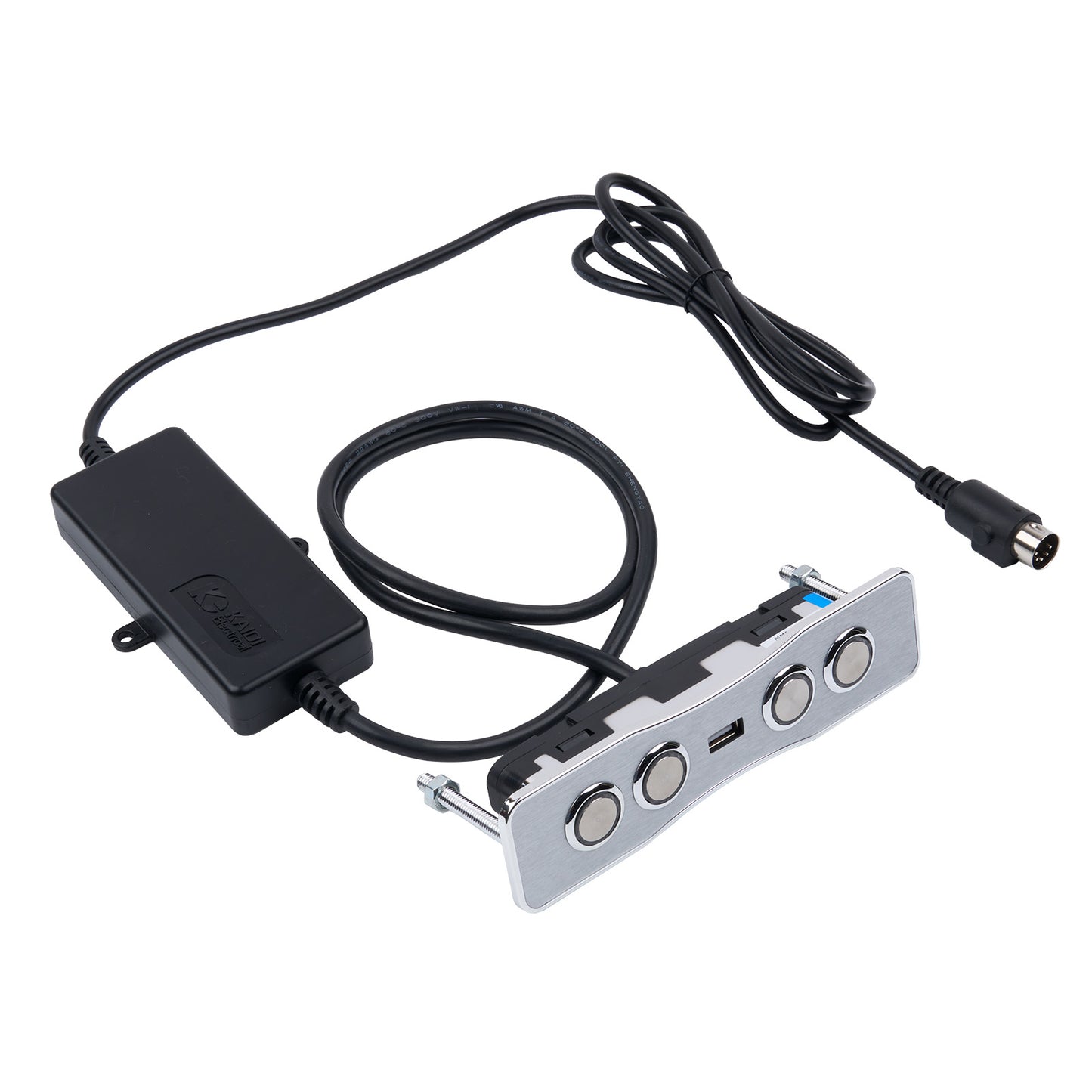 KDH076-009 4 Button 5 Pin Switch for Power Recliner or Lift Chair with USB Port 31100324(C)