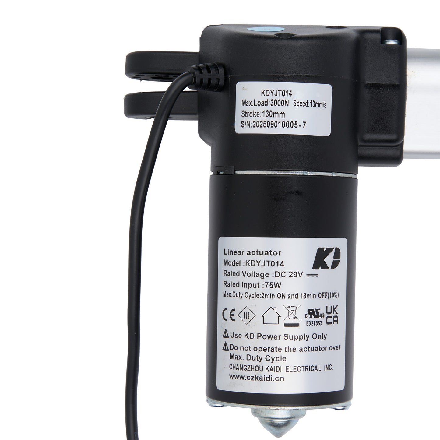 Linear Actuator Replaces LMD6208B1-3 and LMD6208B-S-U-3