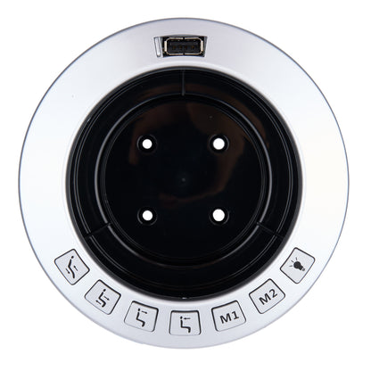 Raffel CHB R2ULSL 04 Cup Holder Controller 7 Button 10 Pin Plug with USB & 4 Plugs Wire Harness