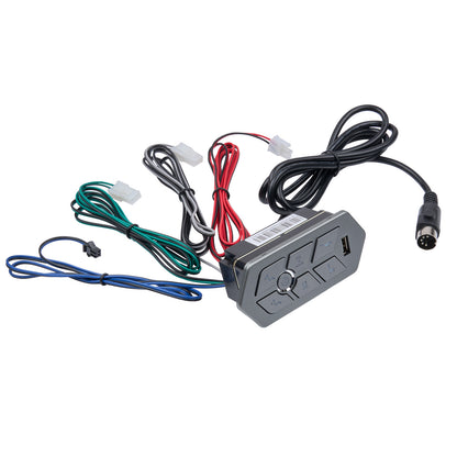 eMoMo TRG22HRRLA 7-Button Control Switch with USB and 5 Plugs