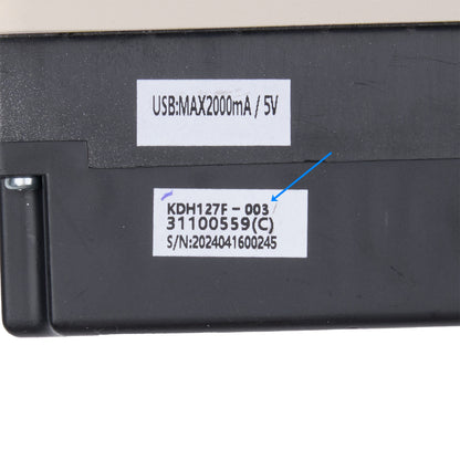 KDH127F-003 2 Button 5 Pin Switch for Power Recliner or Lift Chair with USB Charging Port