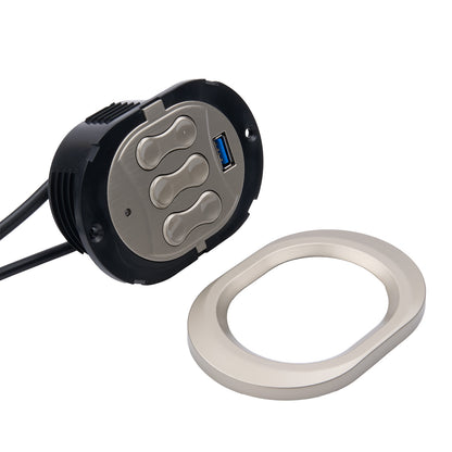 KDH166A-004 6-Button 8-Pin Switch for Power Recliner or Lift Chair with USB