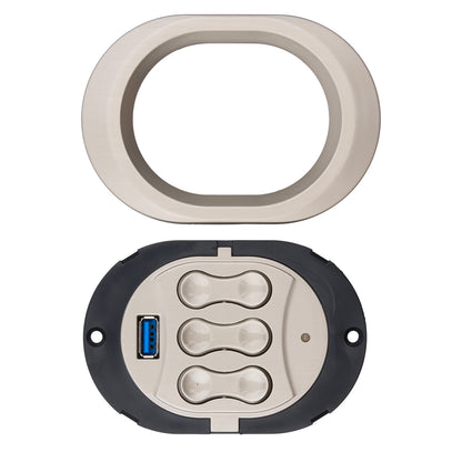 KDH166A-004 6-Button 8-Pin Switch for Power Recliner or Lift Chair with USB