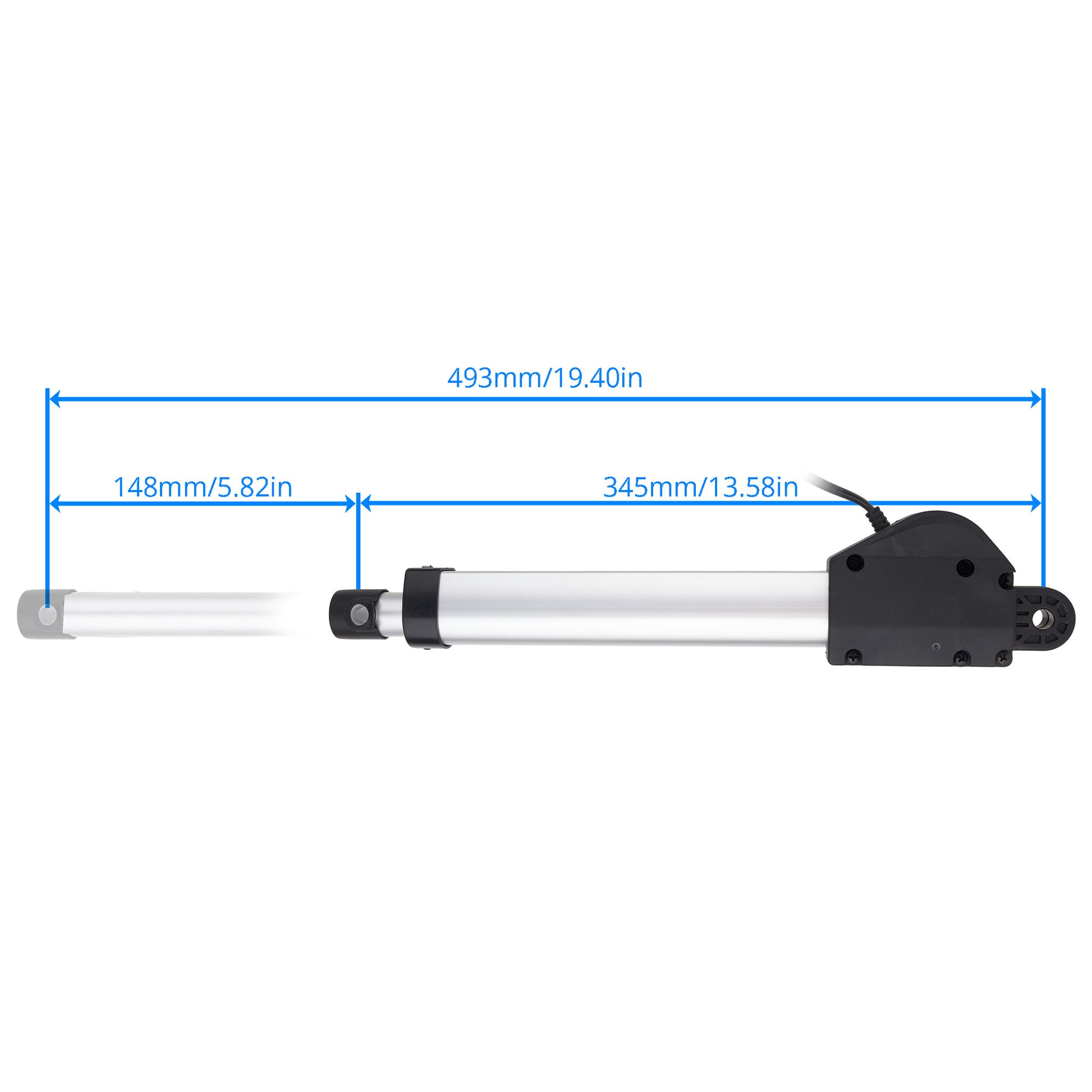 Gray resistance band with 'sympl' branding on a white background