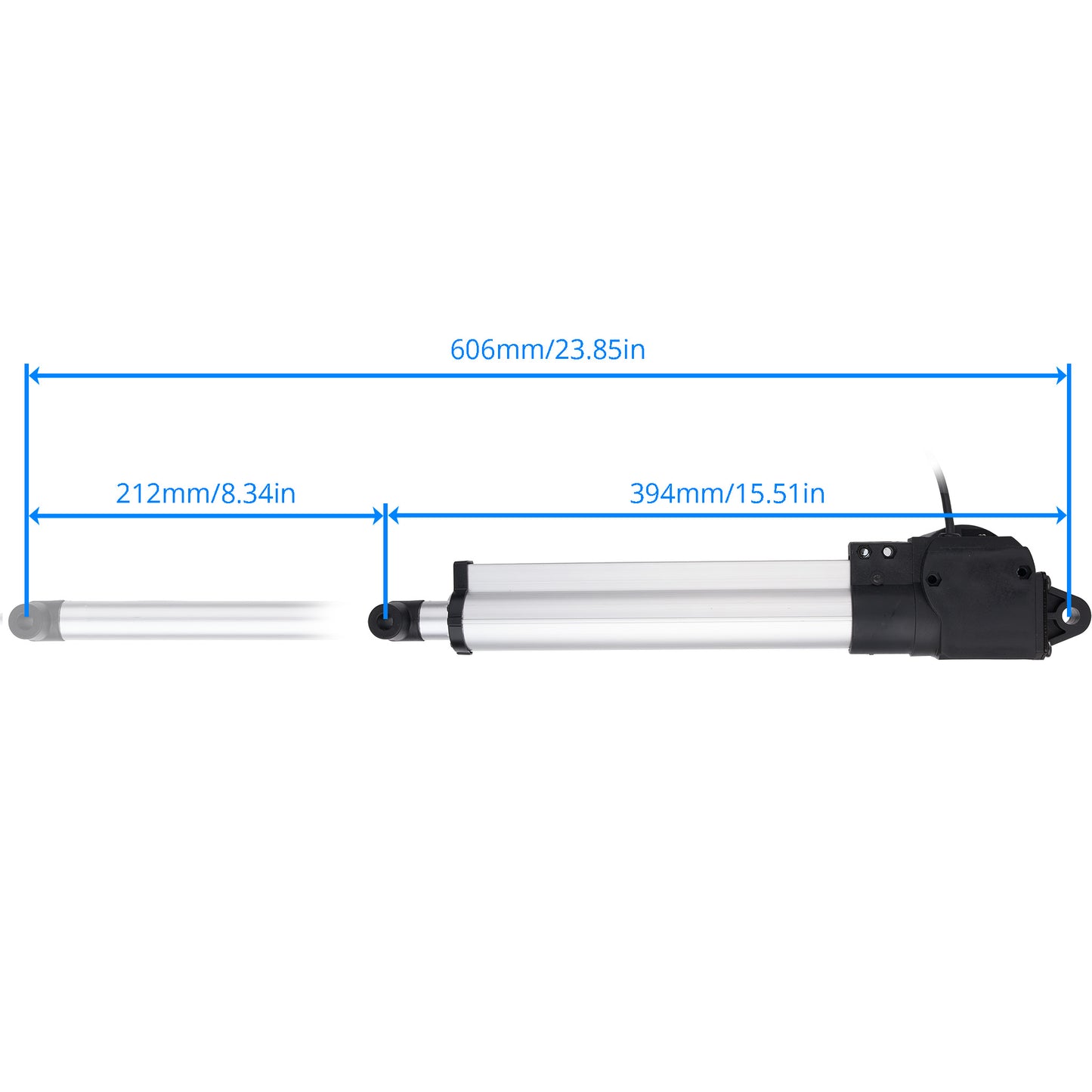 CHENDI 63ZY24-ST03-24-394.212-8H ST03-GN0137-008 Linear Actuator for Recliner/Lift Chair by Golden
