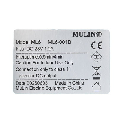 MULIN ML6-001B Linear Actuator for Recliner/Lift Chair