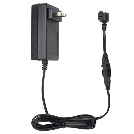 29V 2A Power Adapter with 90° House-Shaped Keyed 2-Pin Plug for Power Recliners, Lift Chairs