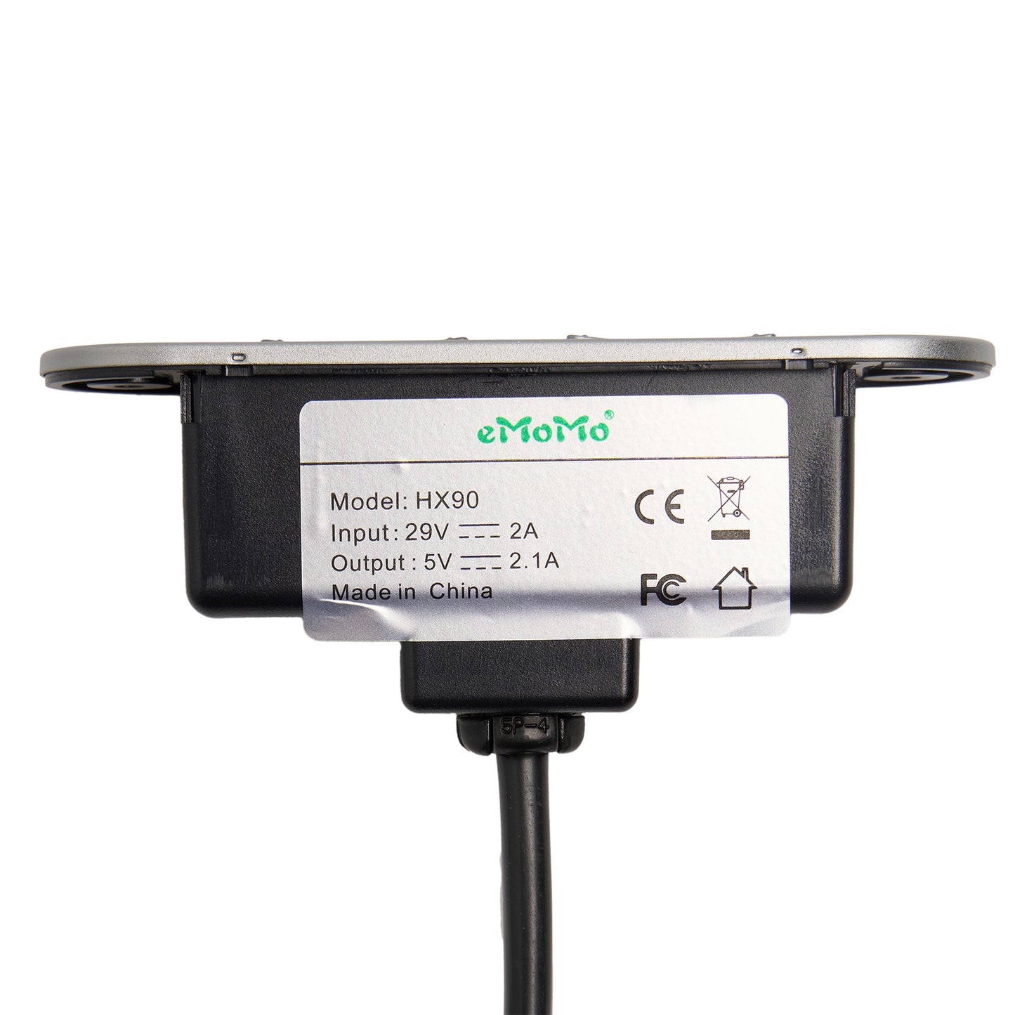 eMoMo HX90BAU 4 Button 5 Pin Recliner Switch with USB port