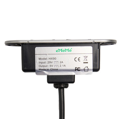 eMoMo HX90BAU 4 Button 5 Pin Recliner Switch with USB port