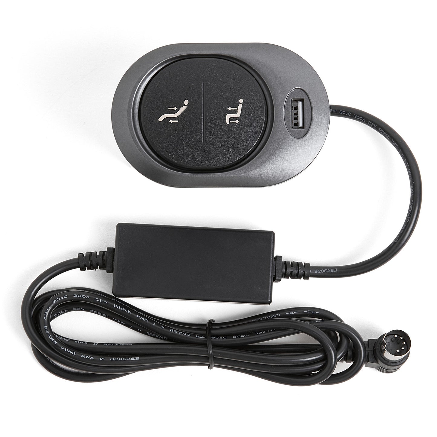 23300082X000 Two Button Switch for Recliner 5 Pin Plug with USB