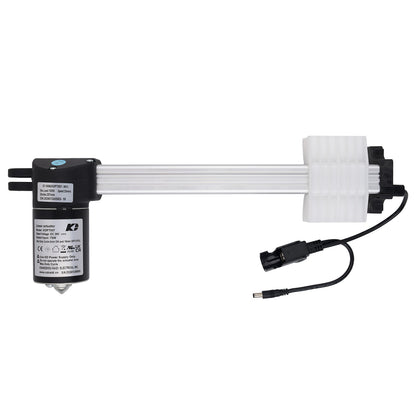 Pump with a black connector on a white background